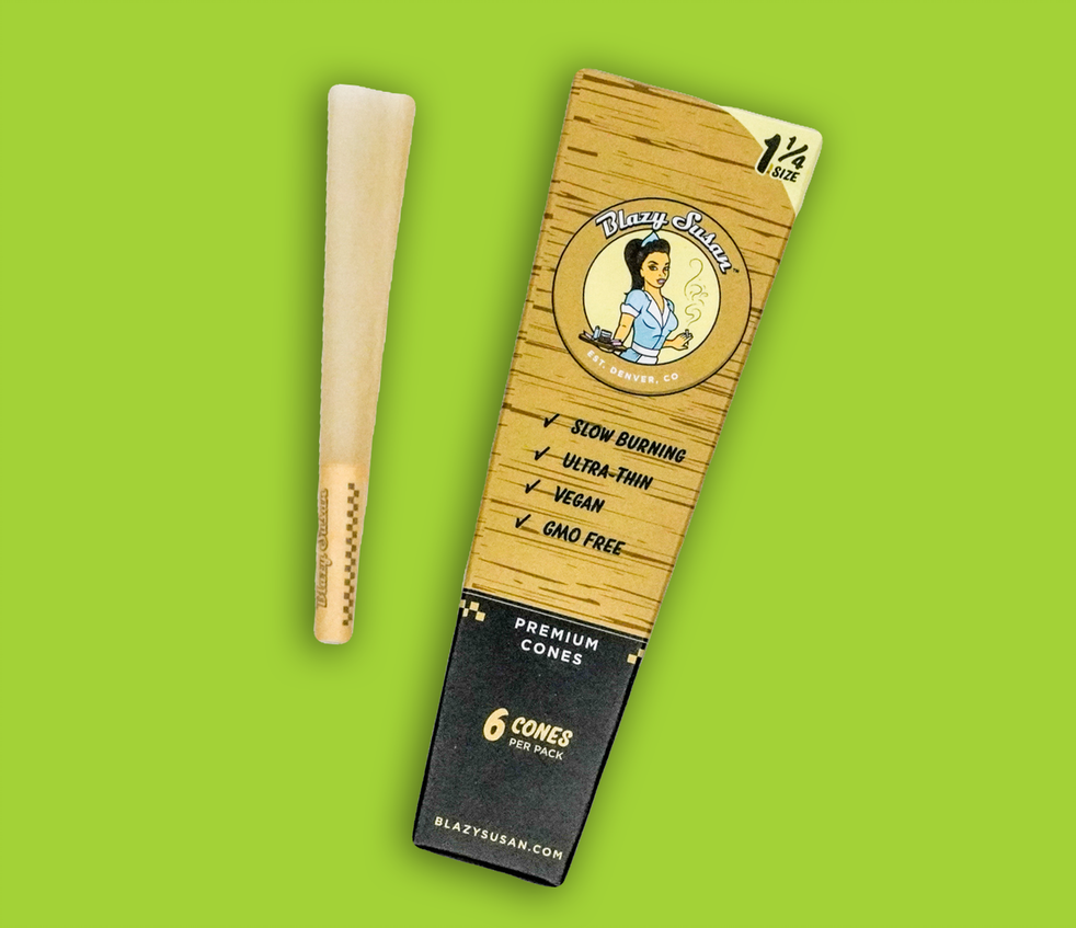 Blazy Susan 1¼" Cones - Unbleached